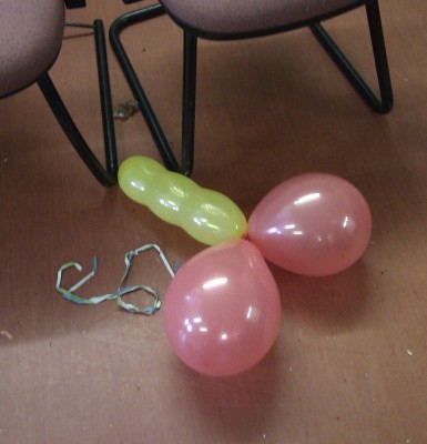 Phallic balloons