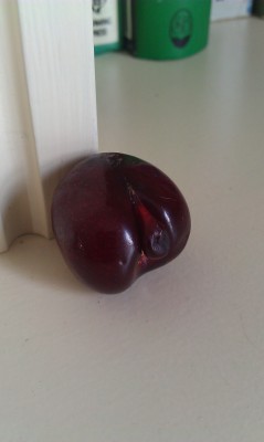 A cherry that looks like a penis