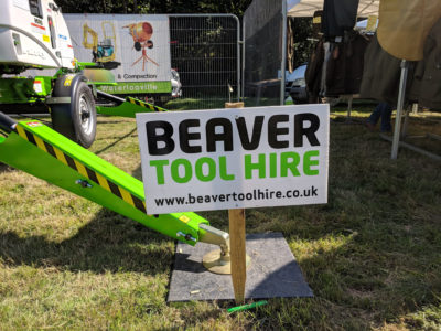 Advert for Beaver Tool Hire